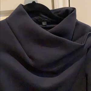 Funky mock neck long sleeve top